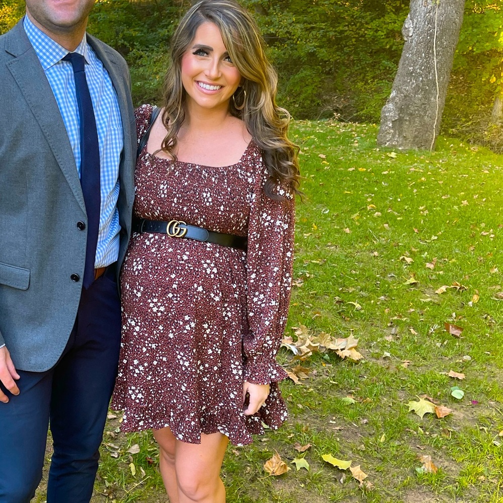Trendy maternity dress PinkBlush